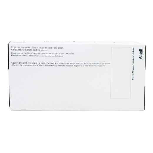 Picture of GLOVES EXAM ANSELL MICRO TOUCH DERMACLEAN LTX PF Large - 100s
