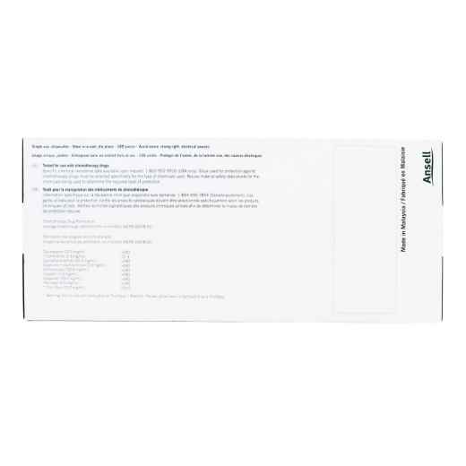 Picture of GLOVES EXAM ANSELL MICRO TOUCH NITRILE E.P. PF  XSmall - 100s