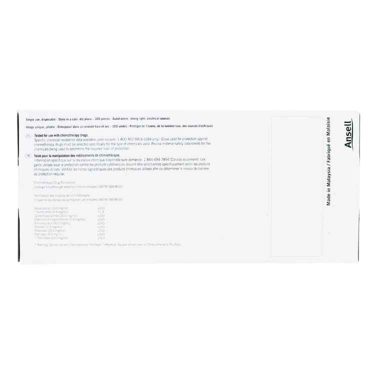 Picture of GLOVES EXAM ANSELL MICRO TOUCH NITRILE E.P. PF Small - 100s