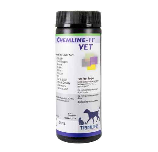 Picture of CHEMLINE II URINALYSIS TEST STRIPS - 100s