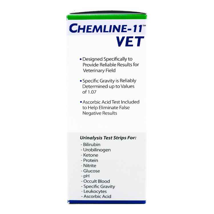Picture of CHEMLINE II URINALYSIS TEST STRIPS - 100s