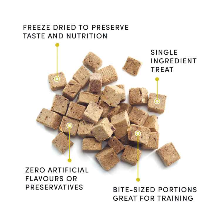 Picture of CRUMPS DOG MINI TRAINERS FREEZE DRIED BEEF LIVER - 1.9oz / 55g