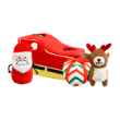 Picture of XMAS HOLIDAY CANINE ZIPPYPAWS HOLIDAY BURROW - Santa's Sleigh 