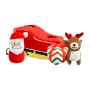 Picture of XMAS HOLIDAY CANINE ZIPPYPAW HOLIDAY BURROW - Santa's Sleigh 