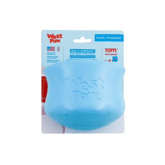 Picture of TOY DOG ZOGOFLEX Toppl Treat Toy X Large - Aqua Blue