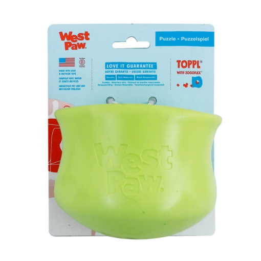 Picture of TOY DOG ZOGOFLEX Toppl Treat Toy X Large - Granny Smith