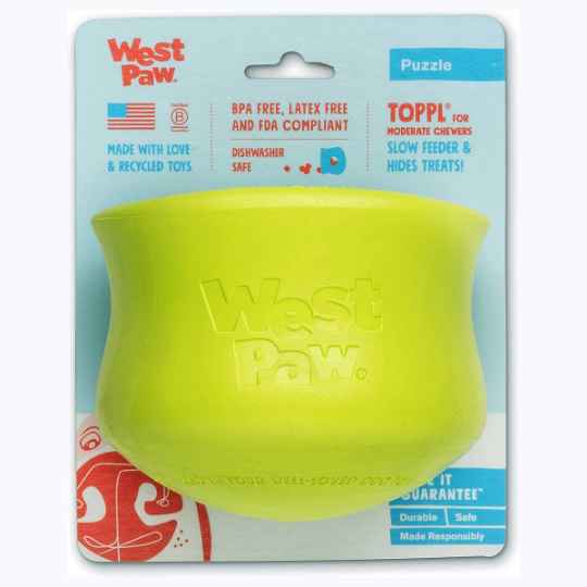 Picture of TOY DOG ZOGOFLEX Toppl Treat Toy X Large - Granny Smith