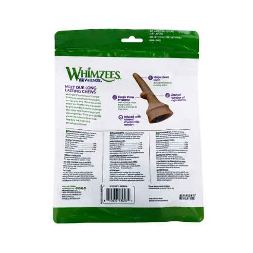 Picture of TREAT CANINE Whimzees Occupy Chews Small - 24/bag