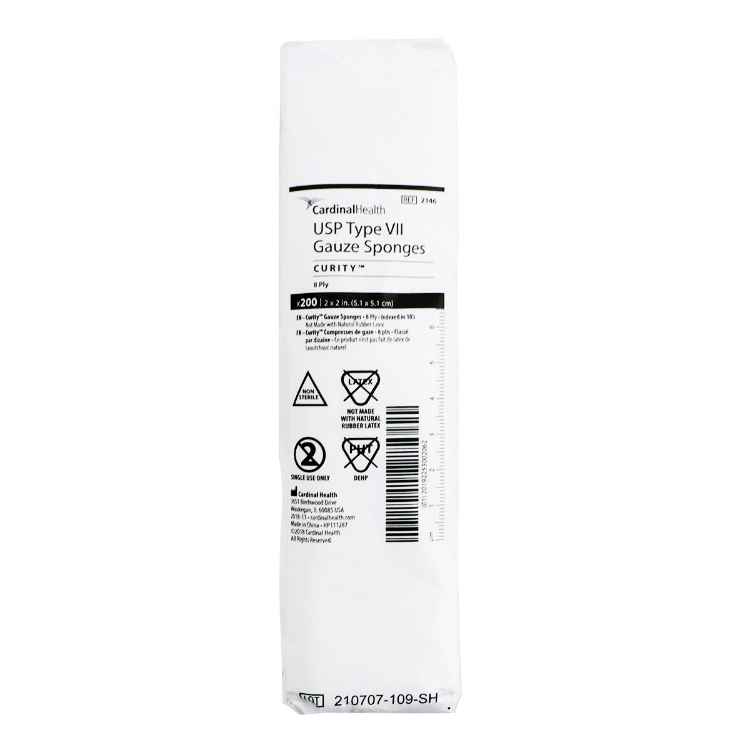 Picture of GAUZE SPONGE 8 ply 2in x 2in - 200/bag