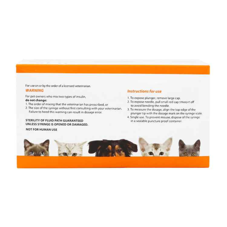 Picture of INSULIN SYRINGE SOL-M U100 0.5ml 30g x 1/2in - 100s