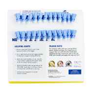 Picture of Z TAG CALF one piece BLUE BLANK - 25/bag