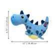 Picture of TOY DOG DYNOS ROARS Blue - Medium/Large