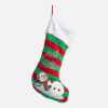 Picture of XMAS HOLIDAY SILVER PAW UGLY STOCKING - Just Chillin Snowman 