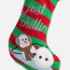 Picture of XMAS HOLIDAY SILVER PAW UGLY STOCKING - Just Chillin Snowman 