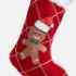 Picture of XMAS HOLIDAY SILVER PAW UGLY STOCKING - Gingerbread Man 