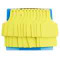 Picture of ALLFLEX  A-TAG COW one piece YELLOW BLANK - 25's