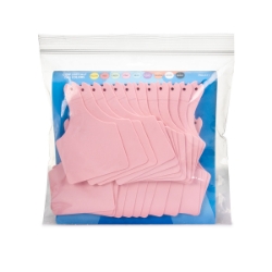 Picture of ALLFLEX  A-TAG COW one piece PINK BLANK - 25/bag