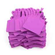 Picture of ALLFLEX  A-TAG FEEDLOT one piece LT PURPLE BLANK - 50/bag