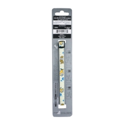 Picture of COLLAR FELINE ROGZ BREAK AWAY GLOWCAT Adjustable Beige with Goldie - 3/8in x 8-12in