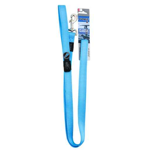 Picture of LEAD CANINE ROGZ UTILITY LUMBERJACK Turquoise - 1in x 6ft