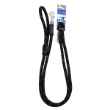 Picture of LEAD CANINE ROGZ ROPE LONG FIXED Black - 1/2in x 6ft