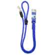 Picture of LEAD CANINE ROGZ ROPE LONG FIXED Blue - 1/2in x 6ft