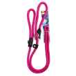 Picture of LEAD CANINE ROGZ ROPE LONG MOXON Pink - 1/2in x 6ft