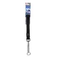 Picture of COLLAR CANINE ROGZ LUMBERJACK OBEDIENCE HALF CHECK Black - 1in x 18-27.5in