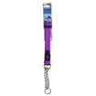 Picture of COLLAR ROGZ LUMBERJACK OBEDIENCE HALF CHECK Purple - 1in x 18-27.5in