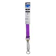 Picture of COLLAR ROGZ LUMBERJACK OBEDIENCE HALF CHECK Purple - 1in x 18-27.5in