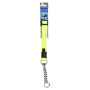 Picture of COLLAR ROGZ LUMBERJACK OBEDIENCE HALF CHECK Dayglo Yellow - 1in x 18-27.5in