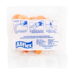 Picture of ALLFLEX BUTTON GLOBAL SMALL MALE ORANGE - 25/bag