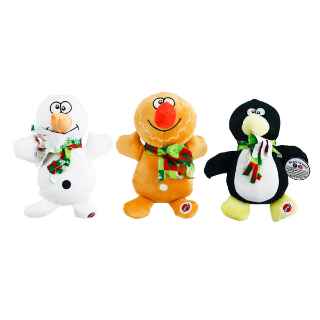 Picture of XMAS HOLIDAY CANINE SPOT HOLIDAY PLUSH CHARACTERS Assorted - 9in 