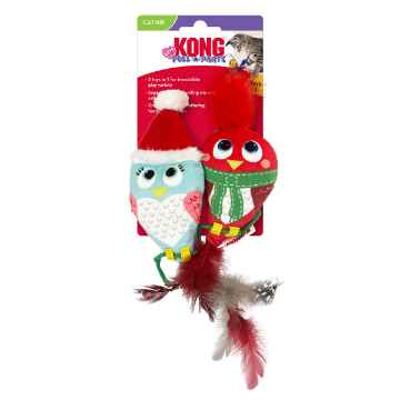 Picture of XMAS HOLIDAY FELINE KONG Holiday Pull-A-Partz Luvs - 2/pk