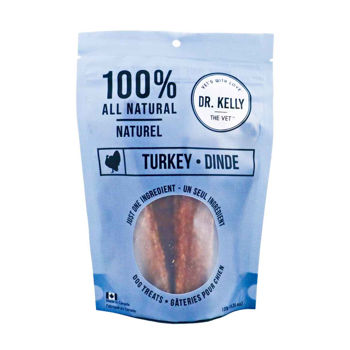 Picture of TREAT CANINE DR KELLY Turkey - 120g / 4.23oz