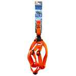 Picture of HARNESS CANINE ROGZ UTILITY STEP IN HARNESS Fanbelt Orange - Large