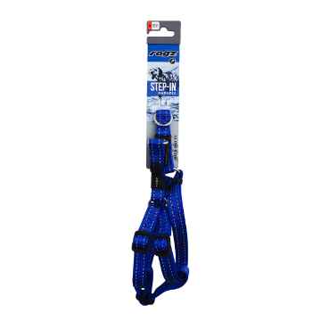 Show details for HARNESS CANINE ROGZ UTILITY STEP IN HARNESS Snake Drk Blue - Medium Picture of HARNESS CANINE ROGZ UTILITY STEP IN HARNESS Snake Drk Blue - Medium