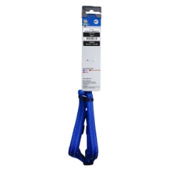 Picture of HARNESS CANINE ROGZ UTILITY STEP IN HARNESS Snake Drk Blue - Medium