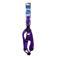 Picture of HARNESS CANINE ROGZ UTILITY STEP IN HARNESS Fanbelt Purple - Large