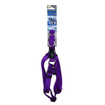 Show details for HARNESS CANINE ROGZ UTILITY STEP IN HARNESS Fanbelt Purple - Large Picture of HARNESS CANINE ROGZ UTILITY STEP IN HARNESS Fanbelt Purple - Large
