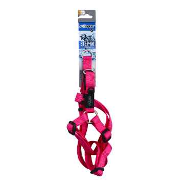 Show details for HARNESS CANINE ROGZ UTILITY STEP IN HARNESS Fanbelt Pink - Large Picture of HARNESS CANINE ROGZ UTILITY STEP IN HARNESS Fanbelt Pink - Large