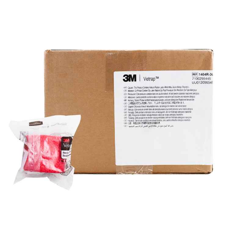 Picture of VETRAP 2in x 5 yds Red - 36rolls/case