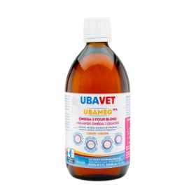 Show details for UBAVET UBAMEG EFA OMEGA 3 4 BLEND LIQUID - 500ml Picture of UBAVET UBAMEG EFA OMEGA 3 4 BLEND LIQUID - 500ml