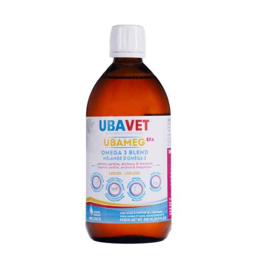 Picture of UBAVET UBAMEG EFA OMEGA 3 4 BLEND LIQUID - 500ml