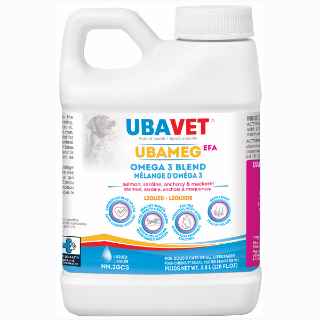 Picture of UBAVET UBAMEG OMEGA 3 FATTY ACID 4 BLEND - 3.8lt