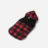 Picture of COAT CANINE MARLEY WINTER JACKET Red/Black Plaid - Small