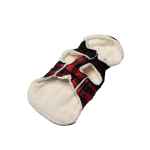 Picture of COAT CANINE MARLEY WINTER JACKET Red/Black Plaid - X Large