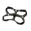 Picture of HARNESS CANINE SILVER PAW MAXIMUS Black - X Small