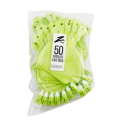 Picture of Z TAG FEEDLOT CHARTREUSE - 50/bag