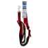 Picture of LEAD CANINE ROGZ UTILITY HANDS FREE Red - 1in x 4.9 - 6.9ft